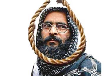 Afzal Guru hanged today.