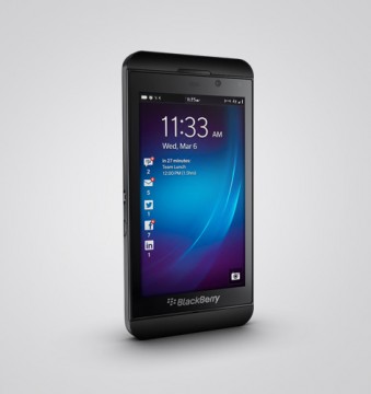 Blackberry Z10 launched in India
