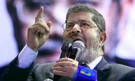 Egyptian president Mohammad Morsi: File Pic