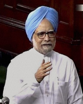 Indian Prime Minister Manmohan Singh. File Pic