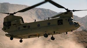 A helicopter made an emergency landing in Afghanistan.