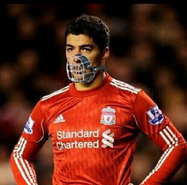 Luis Suarez Bite:This uncivilized man 