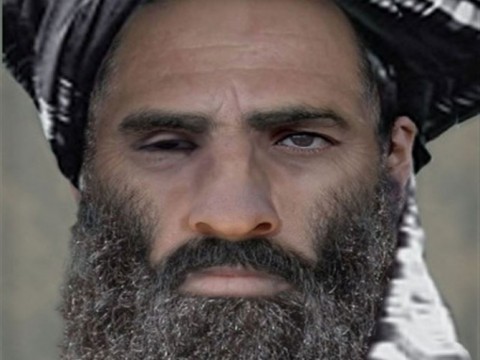 Afghan Taliban chief Mullah Omar: File Pic