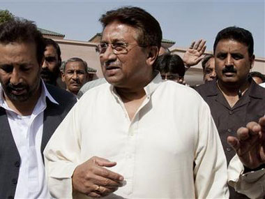 Former Pakistan military ruler Parvez Musharraf: File Pic