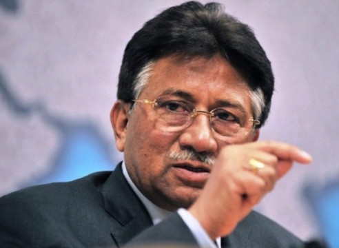 Former military ruler of Pakistan Parvez Musharraf: File Pic