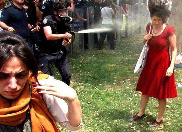 Everything start with this brutalty in Taksim Everything start with this brutalty in Taksim