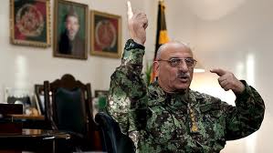 Afghan army chief General Sher Mohammad Karimi. File Pic