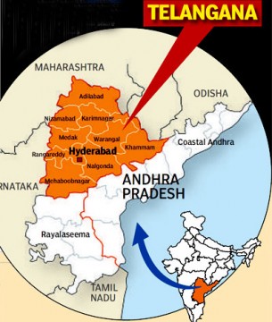 Telangana will be 29th State of India. 