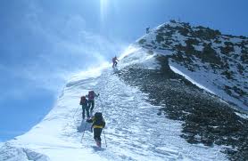 Mountaineers climbing in K2 peak in Pakistan: File Pic