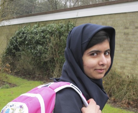 File picture of Malala Yousufzai.