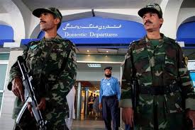 Pakistan has tightened security at international airport. File pic
