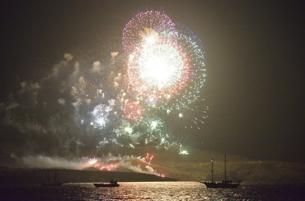 Vulcan festival Santorini Island Vulcan festival Santorini Island