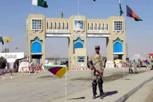 A file picture of Pakistan-Afghanistan border crossing.