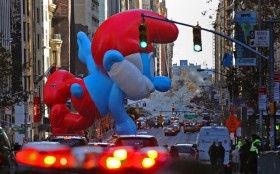 87th Macy’s Parade on Thanksgiving: New York celebrates Thanksgiving Day Papa Smurf and Co. / US News item-thumbnail