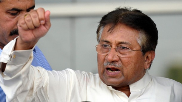 Pakistan’s former military ruler Parvez Musharraf: File Pic