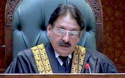 Pakistan’s outgoing Chief Justice Iftikhar Mohammad Chaudhary: File Pic