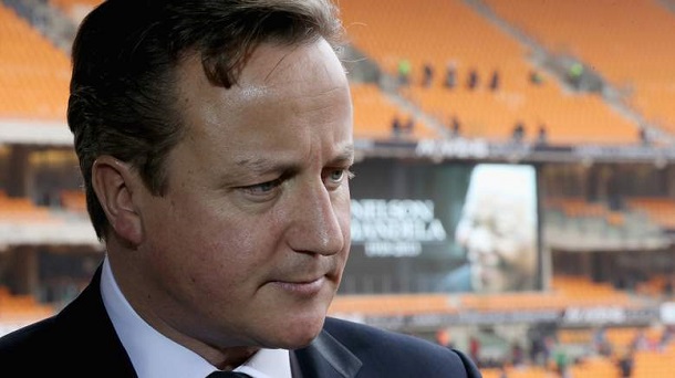 UK PM David Cameron in the Official Memorial Service For Nelson Mandela Is Held In Johannesburg UK PM David Cameron in the Official Memorial Service For Nelson Mandela Is Held In Johannesburg