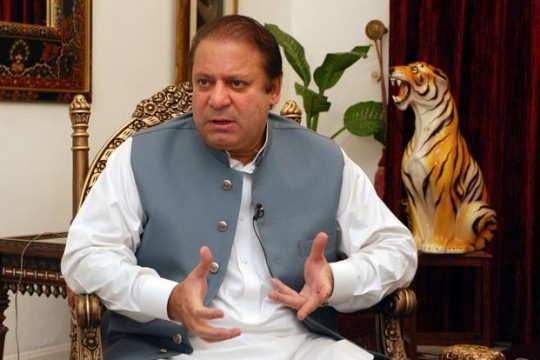 Pakistan PM Nawaz Sharif: File Pic