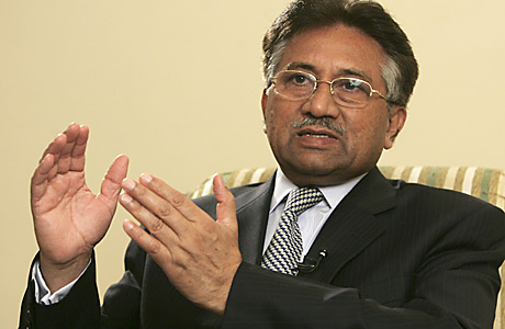 Pakistan’s former military ruler Parvez Musharraf. File Pic