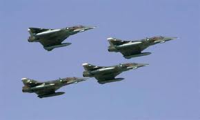 Pakistan fighter jets in air. File pic