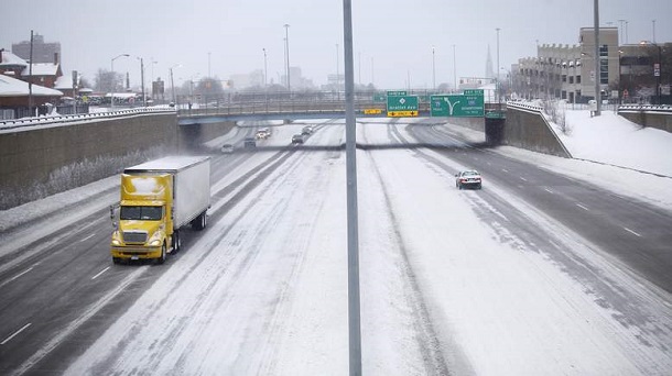 The nation's highways have been hit hard by the wintry blast. The nation's highways have been hit hard by the wintry blast.