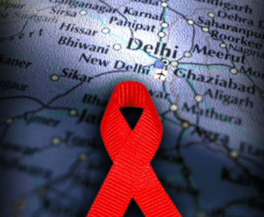 Aids cases in India. 