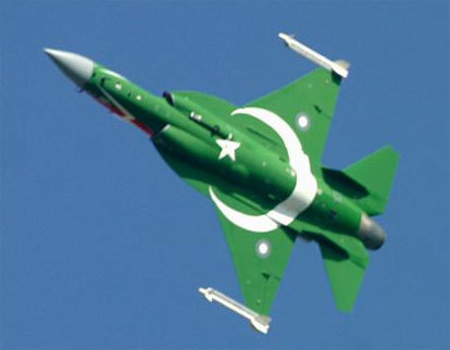 Pakistan Air Force fighter jet in air. File Pic