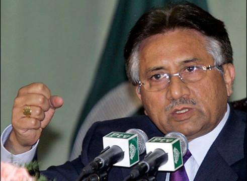 Pakistan’s former military ruler Parvez Musharraf. File Pic