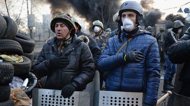Violence Escalates As Kiev Protests Continue Violence Escalates As Kiev Protests Continue