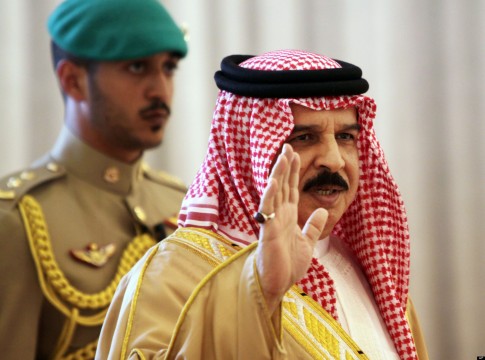 King of Bahran, Shaikh Hamad Bin Isa Al Khalifa. File pic