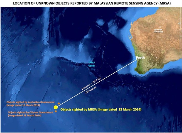 Missing Flight MH370 New satellite images Missing Flight MH370 New satellite images