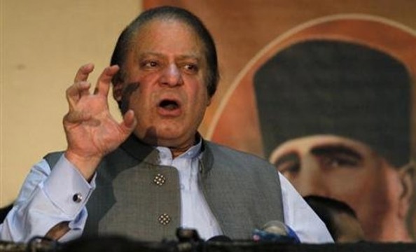 Pakistan PM Nawaz Sharif. File Pic