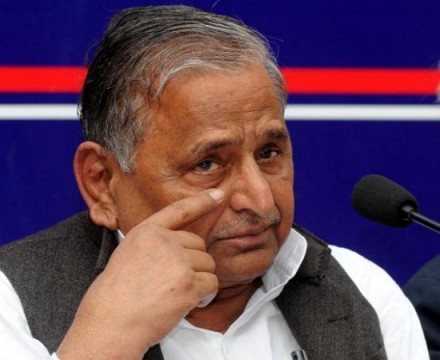 Indian politician Mulayam Singh Yadav. File Pic