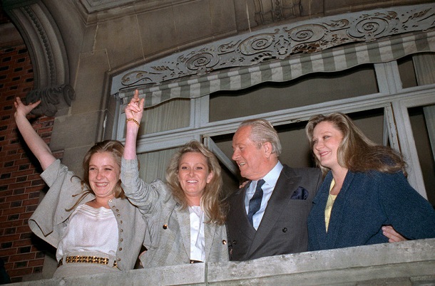 Le Pen family 1980's Le Pen family 1980's