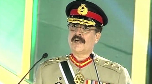 Pakistan army chief General Raheel Shareef.
