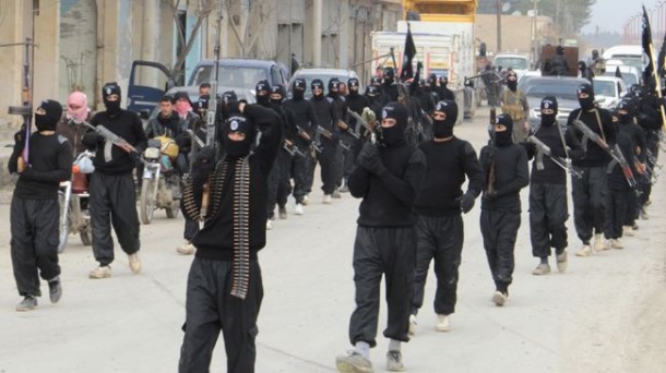 ISIL militants conducting patrolling: File Pic