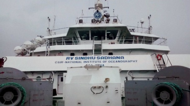 India’s indigenously built research ship.