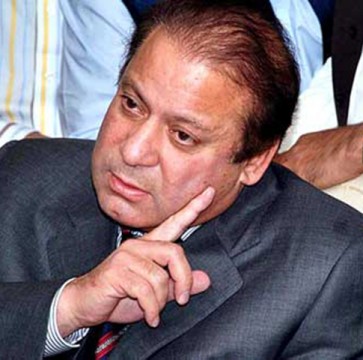 Pakistan PM Nawaz Sharif. File Pic