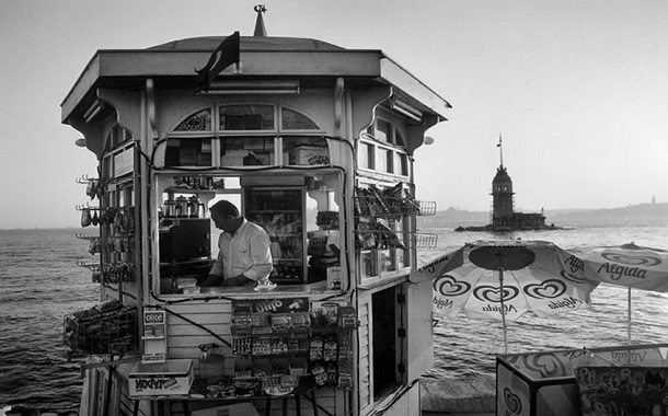 Fotograph/ Ara Güler Tower of Leander Istanbul