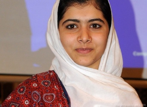 Malala Yousufzai. File Pic