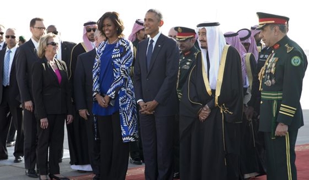 White House Michelle Obama Saudi Arabia