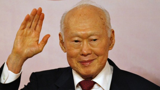 Singaporean Minister Mentor Lee Kuan Yew