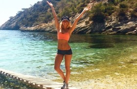 Kimberley Garner has jetted off to Ibiza for an idyllic beach getaway item-thumbnail