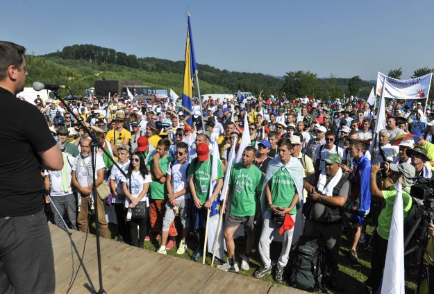 Srebrenica genocide in Bosnia