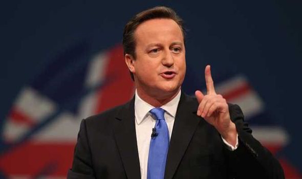 British PM David Cameron 