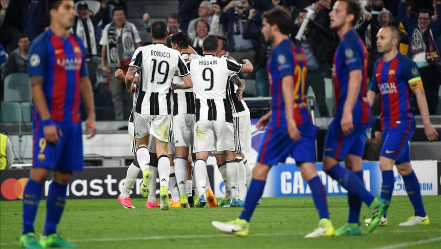 Juventus Barcelona UCL