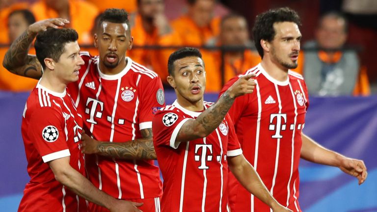 Bayern Munich beats Sevilla 2-1 in Champions League