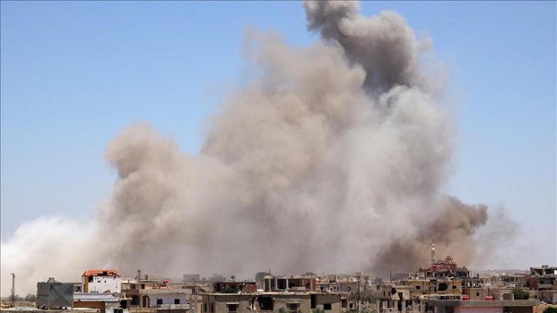 Assad forces bomb school in Quneitra; 10 killed Assad forces bomb school in Quneitra; 10 killed