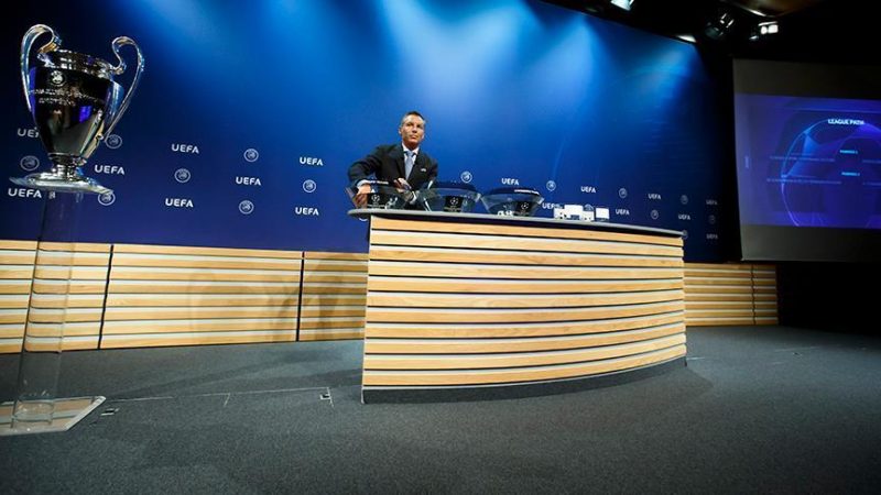 Champions League’s play-off draw made Champions League’s play-off draw made