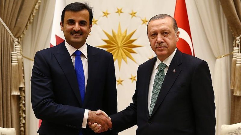 Turkish president, Qatari emir talk over phone Turkish president, Qatari emir talk over phone